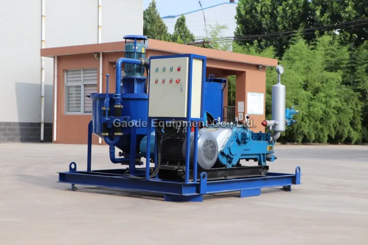 Gaodetec GGP400/700/320/100TPI-E Grout Injection Pump Plant for Ground Construction